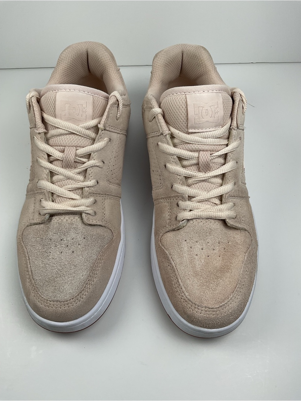 DC Manteca 4 Women’s Size 10 Beige Suede Skate Sneakers Casual Shoes - Picture 4 of 12